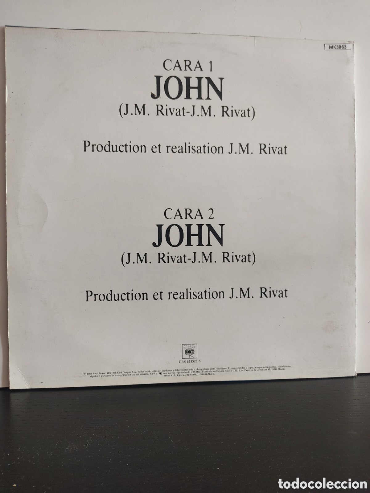 Discos de vinilo: Desireless &lrm;&ndash; John - Foto 2