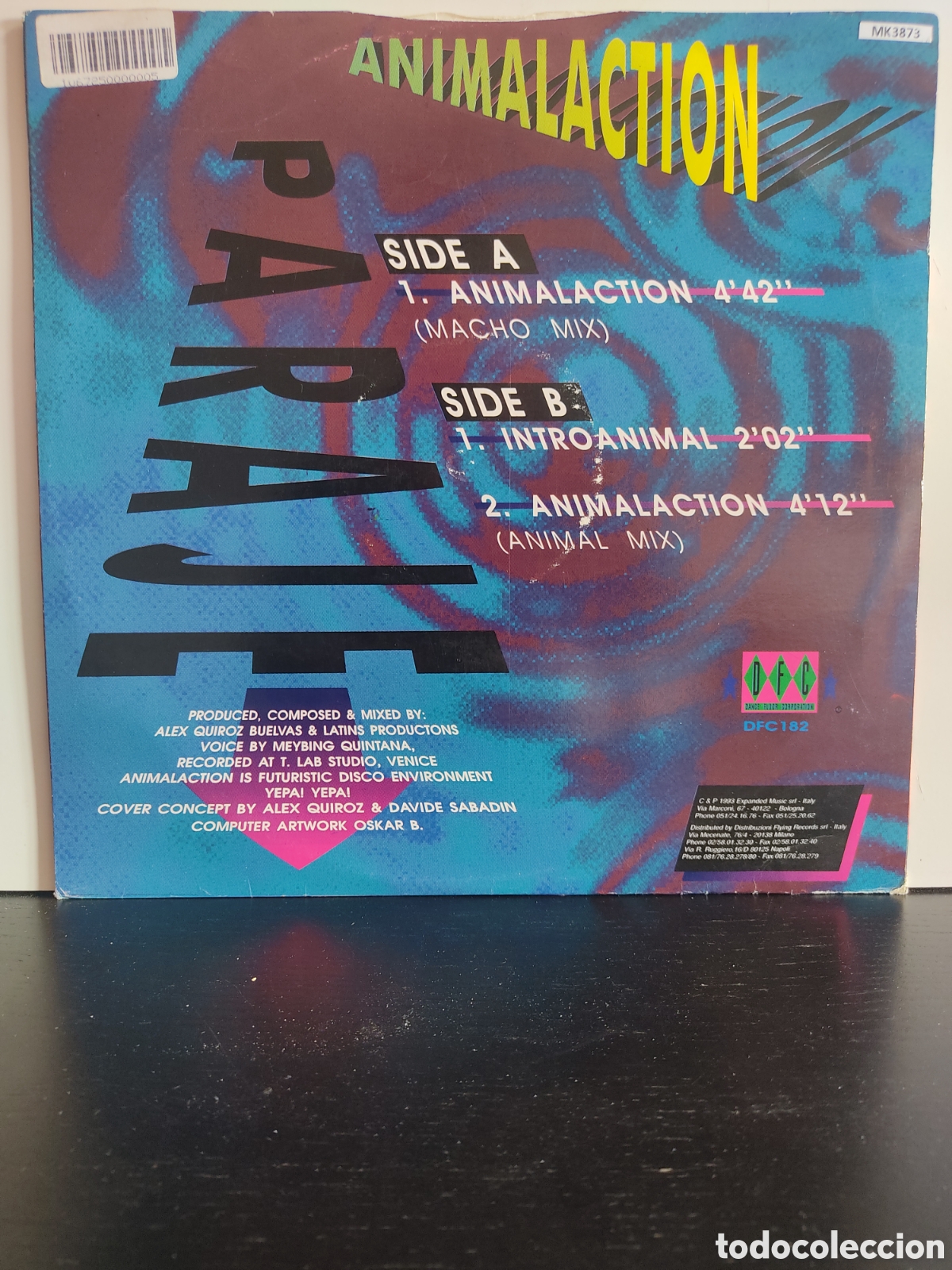 Discos de vinilo: Paraje &lrm;&ndash; Animalaction - Foto 2