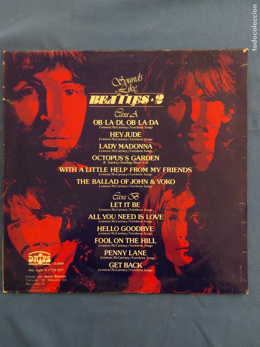 Discos de vinilo: BEATLES.2 - SOUNDS LIKE - Foto 3