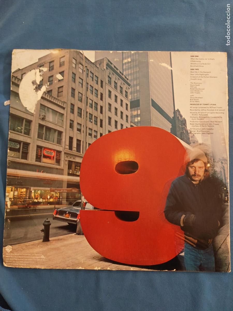 Discos de vinilo: MICNAEL FRANKS - BURCHFIELD NINES - Foto 4