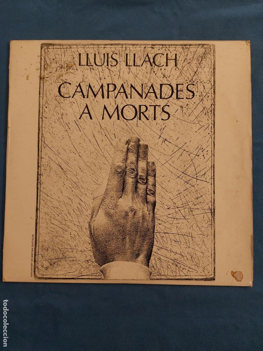 Discos de vinilo: LLUIS LLACH - CAMPANADES A MORTS - Foto 1