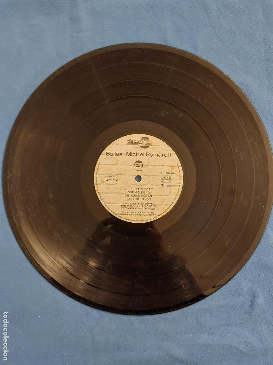 Discos de vinilo: MICHEL POLNAREFF - BULLES - Foto 2