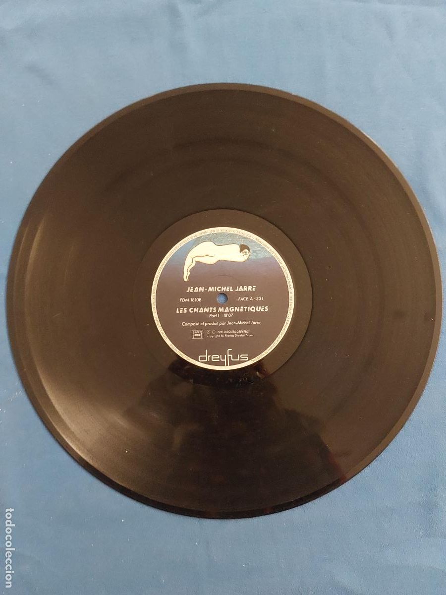 Discos de vinilo: JARRE - LES CHANTS MAGNETIQUES - Foto 2