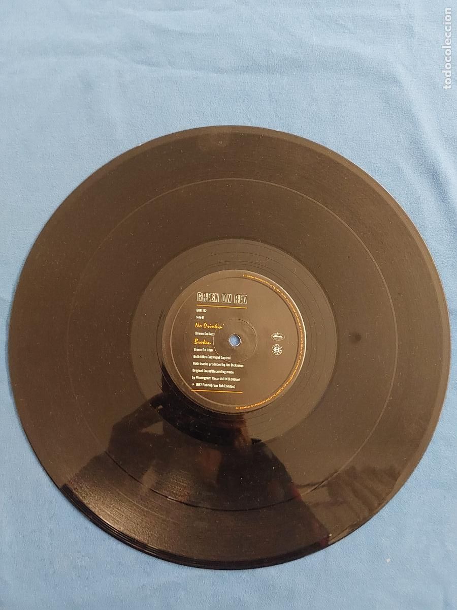 Discos de vinilo: GREEN ON RED - CLARKESVILLE - Foto 2