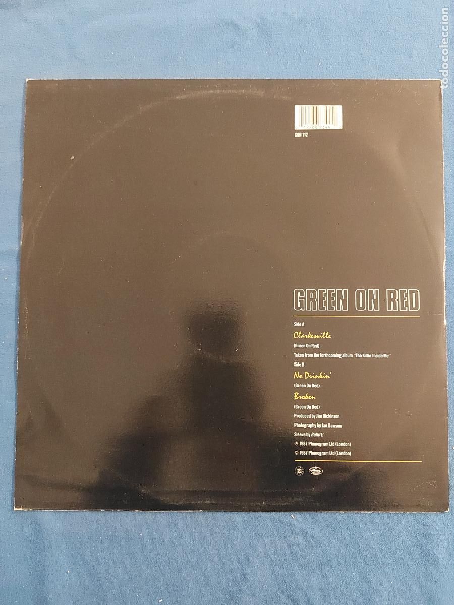 Discos de vinilo: GREEN ON RED - CLARKESVILLE - Foto 3