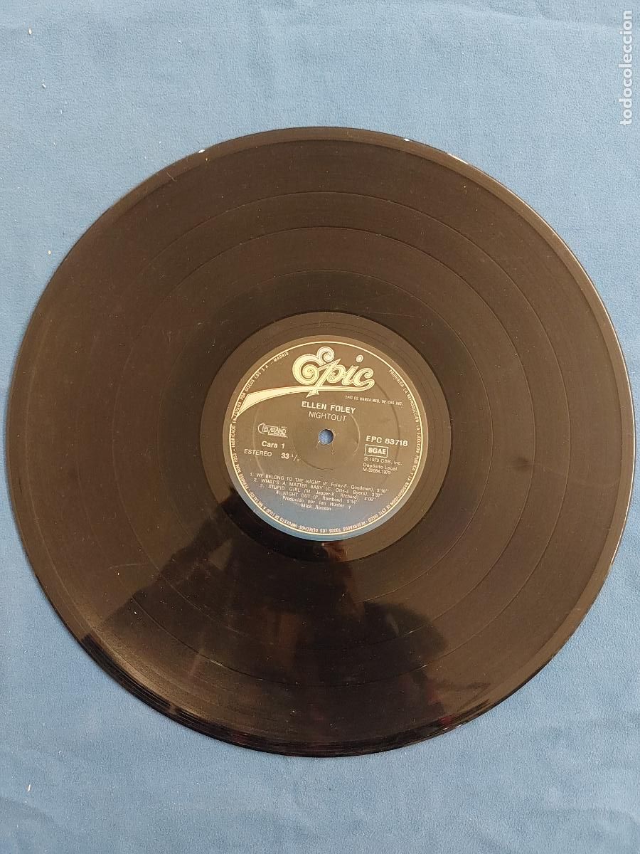 Discos de vinilo: ELLEN FOLEY - NIGHTOUT - Foto 2