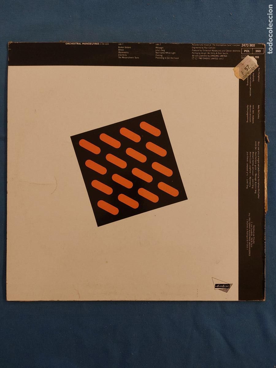 Discos de vinilo: ORCHESTRAL MANOEUVRES IN THE DARK - Foto 3