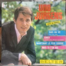 Discos de vinilo: UDO JURGENS CANTA EN FRANCES EP SELLO BELTER EDITADO EN ESPAÑA...AÑO 1967