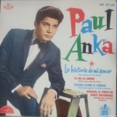 Discos de vinilo: PAUL ANKA EP SELLO HISPAVOX EDITADO EN ESPAÑA...AÑO 1961