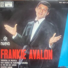 Discos de vinilo: FRANKIE AVALON EP SELLO CHANCELLOR EDITADO EN ESPAÑA...AÑO 1962