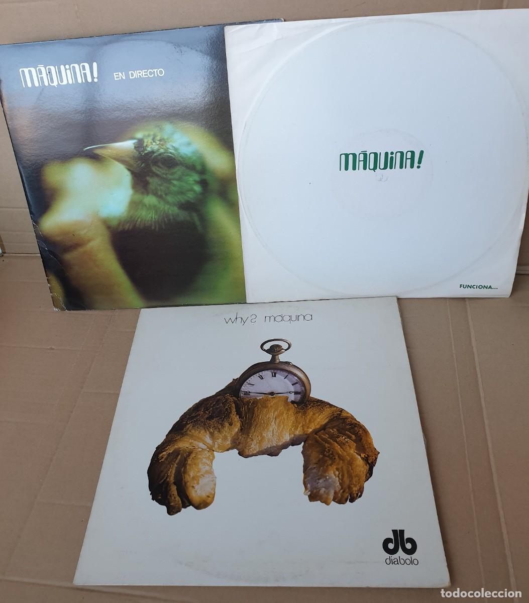Discos de vinilo: Lote 3 Lps de M&aacute;quina! - Foto 1