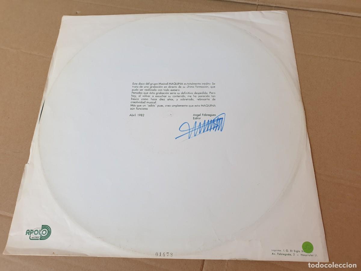 Discos de vinilo: Lote 3 Lps de M&aacute;quina! - Foto 11