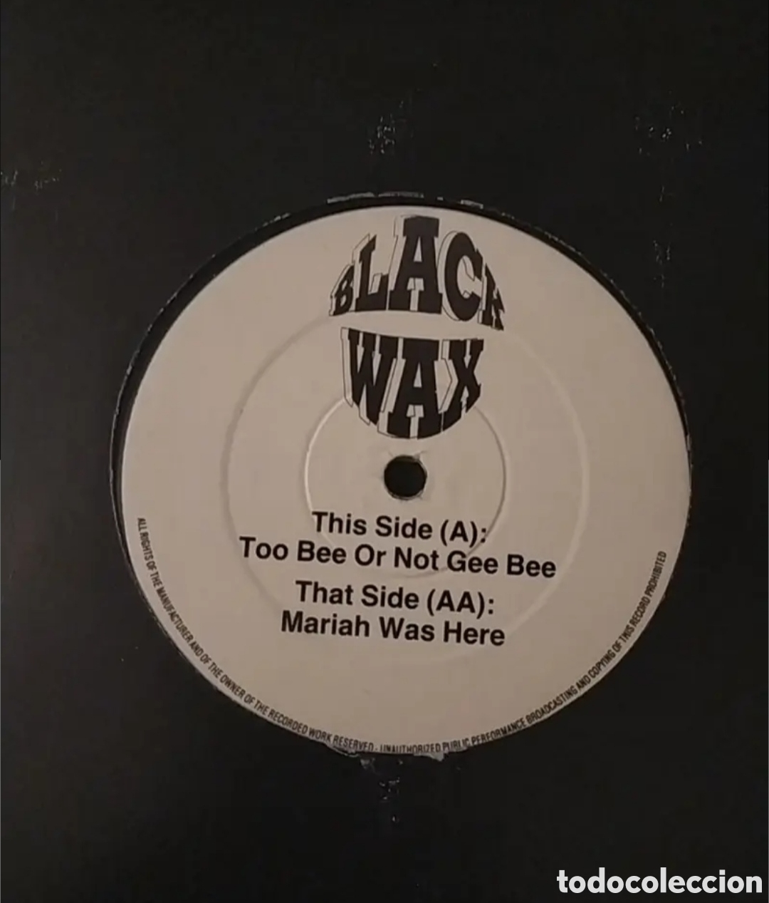 Discos de vinilo: Maxi single Bee Gees&nbsp;/&nbsp;Mariah Carey - Foto 1