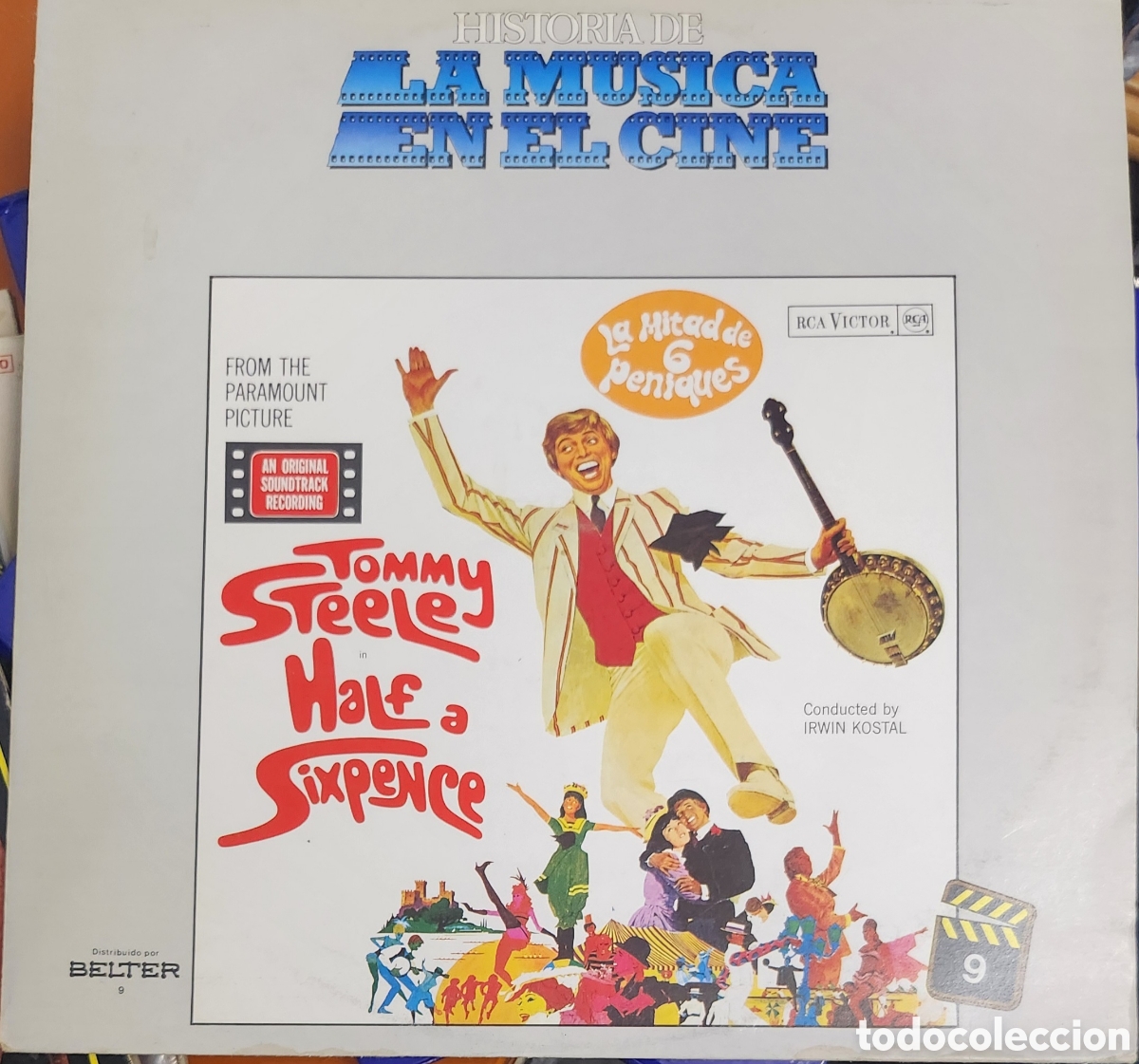 Discos de vinilo: Tommy Steele in Half a Sixpence - BSO - Foto 1