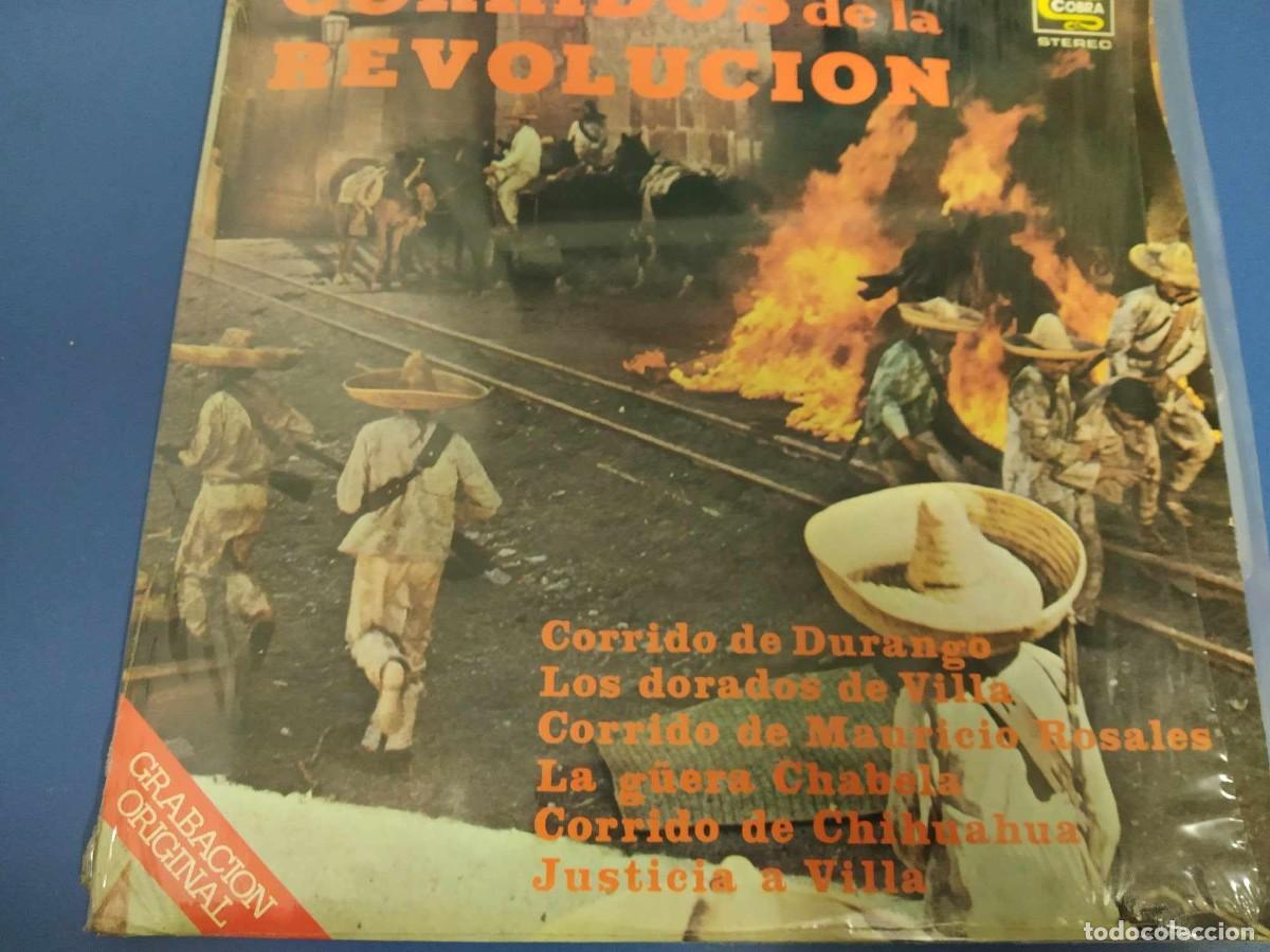 Discos de vinilo: CORRIDOS DE LA REVOLUCION - Foto 1