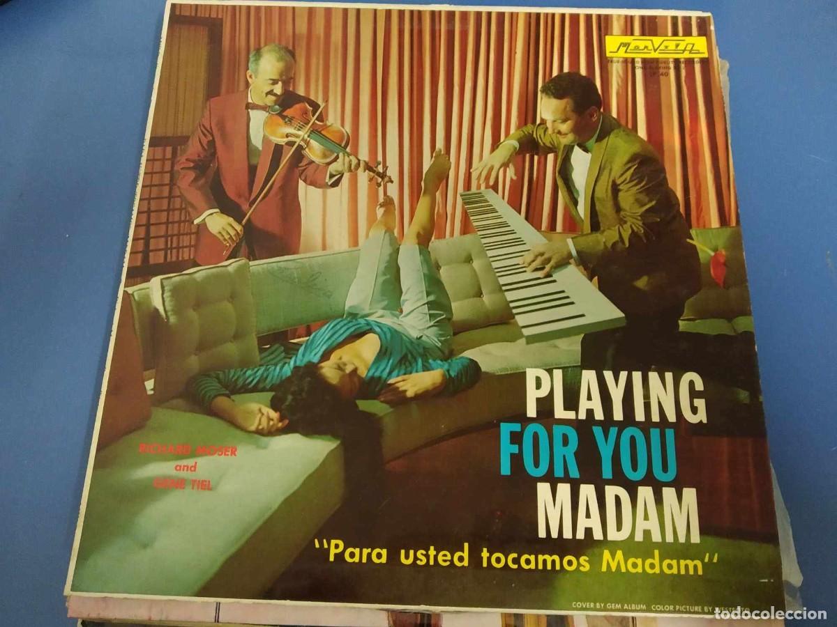 Discos de vinilo: RICHARD MOSER- PARA USTED TOCAMOS MADAM - Foto 1