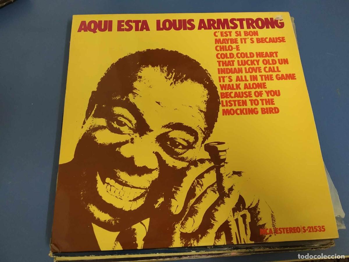 Dischi in vinile: AQU&Iacute; ESTA LOUIS ARMSTRON