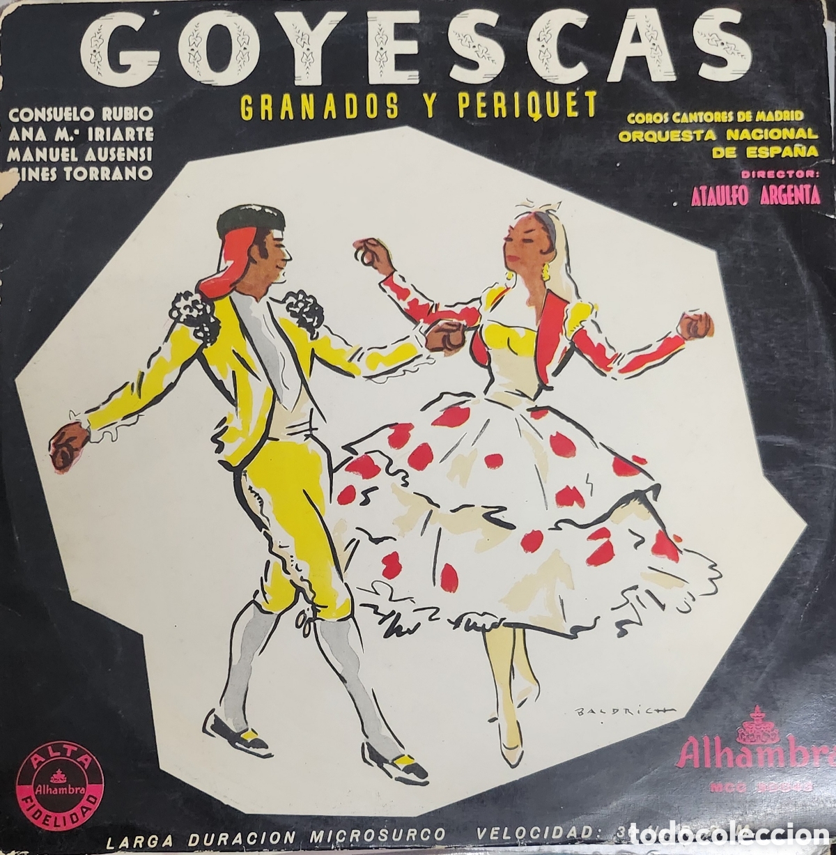 Discos de vinilo: Goyescas - Granados y Periquet - Foto 1