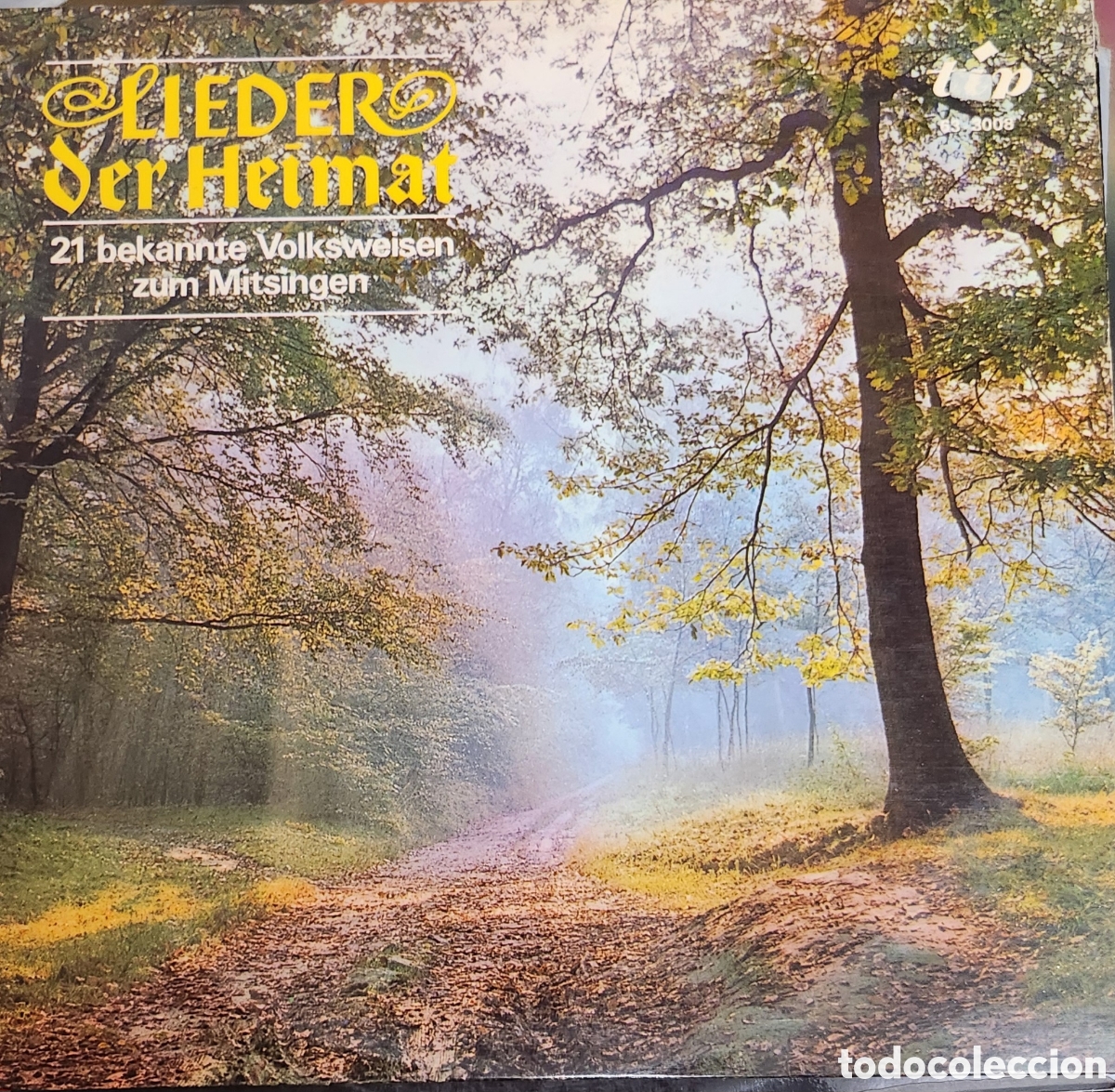 Disques de vinyle: Lieder der Heimat - 21 bekannte Volksweisen zum Mitsingen