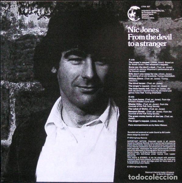 Discos de vinilo: Nic Jones - From The Devil To A Stranger - Foto 2