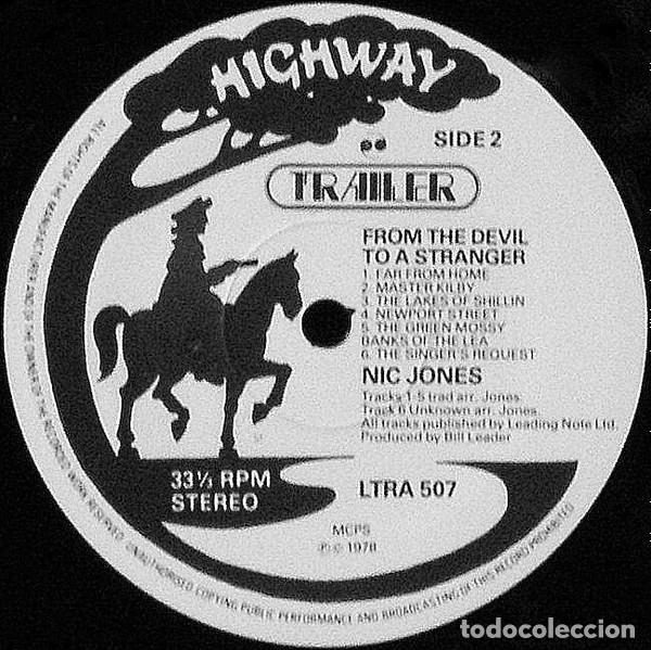 Discos de vinilo: Nic Jones - From The Devil To A Stranger - Foto 4