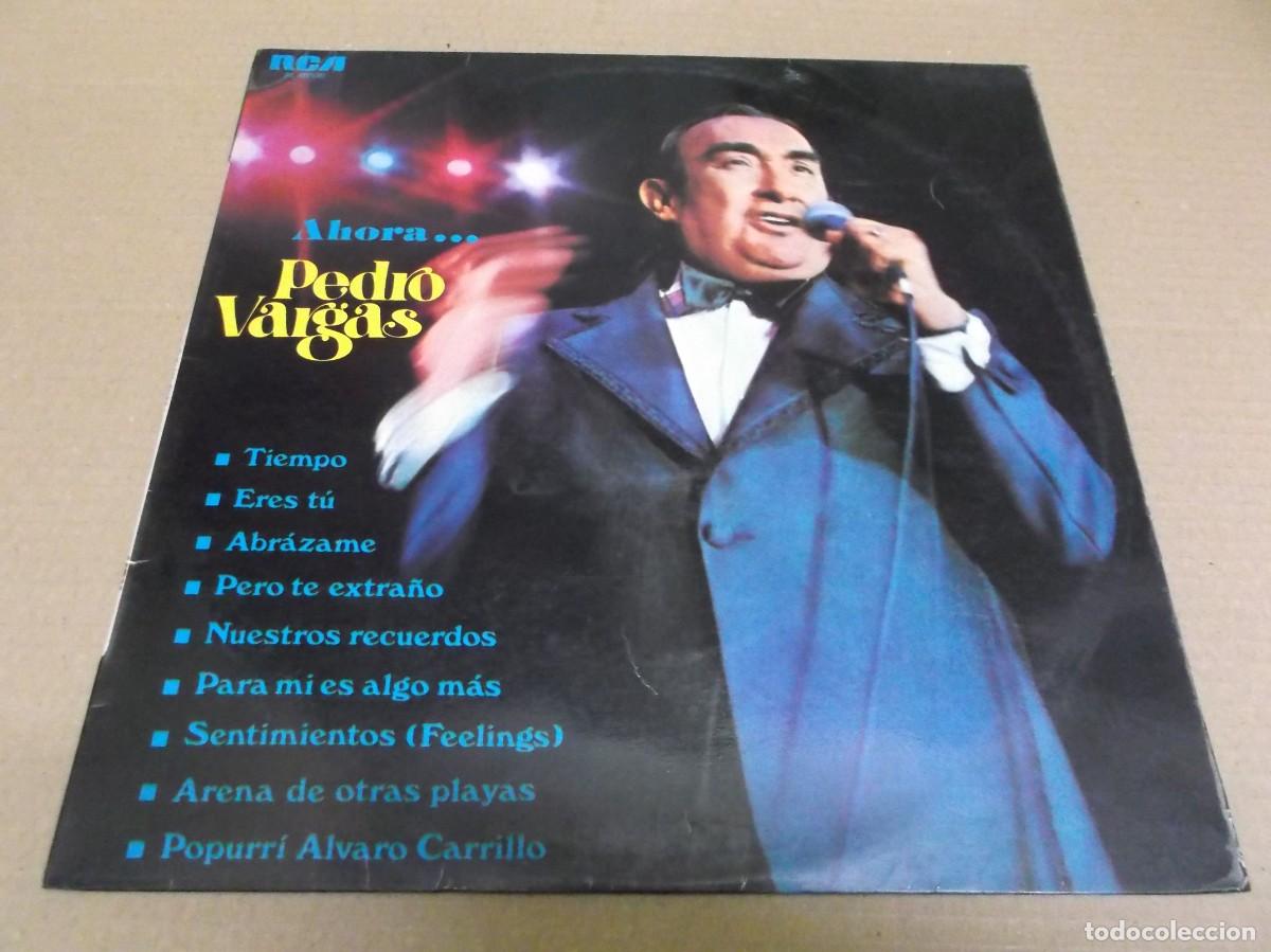 Discos de vinilo: PEDRO VARGAS (LP) AHORA&hellip; A&Ntilde;O 1976 - Foto 1