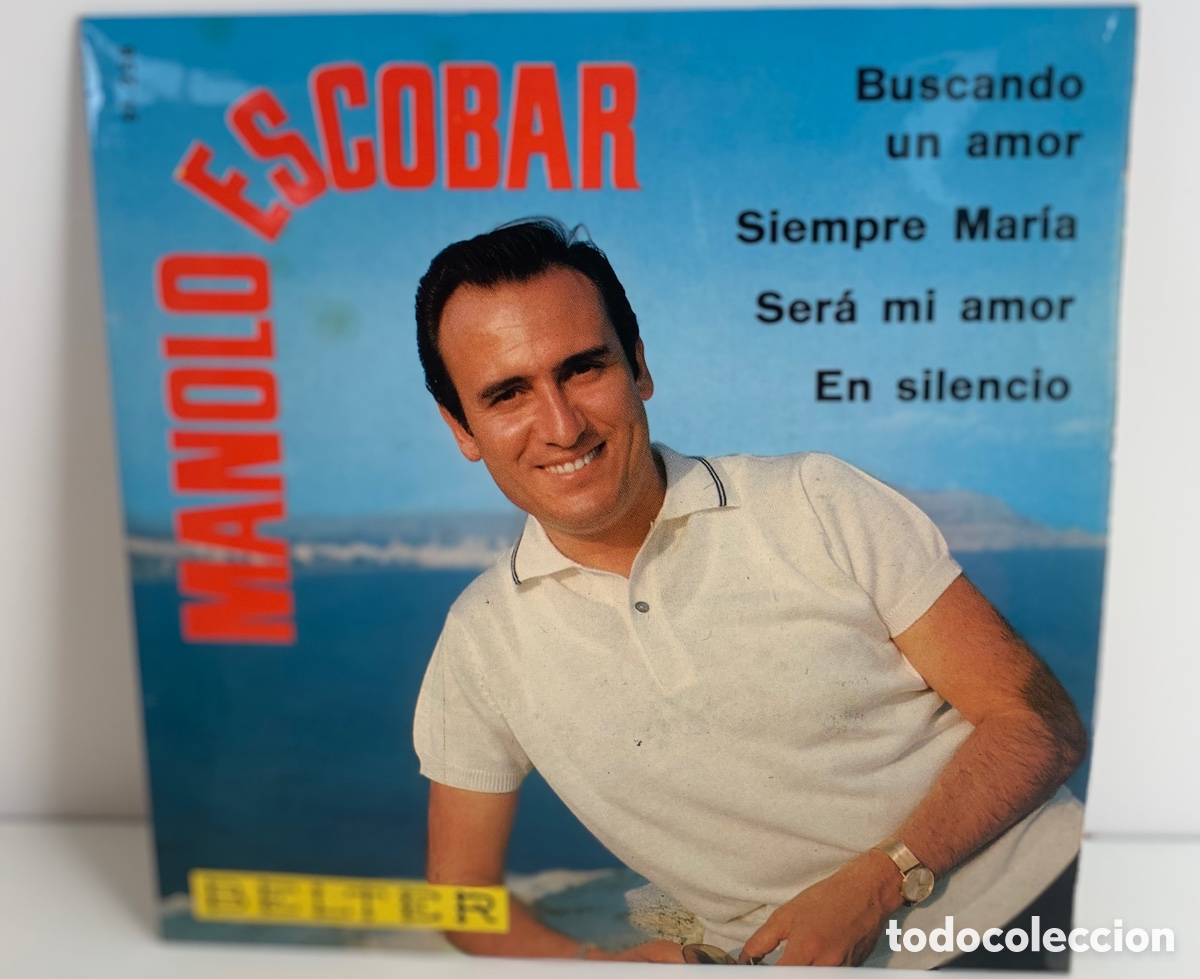Discos de vinilo: 01_ lote Ep Manolo Escobar - Foto 2