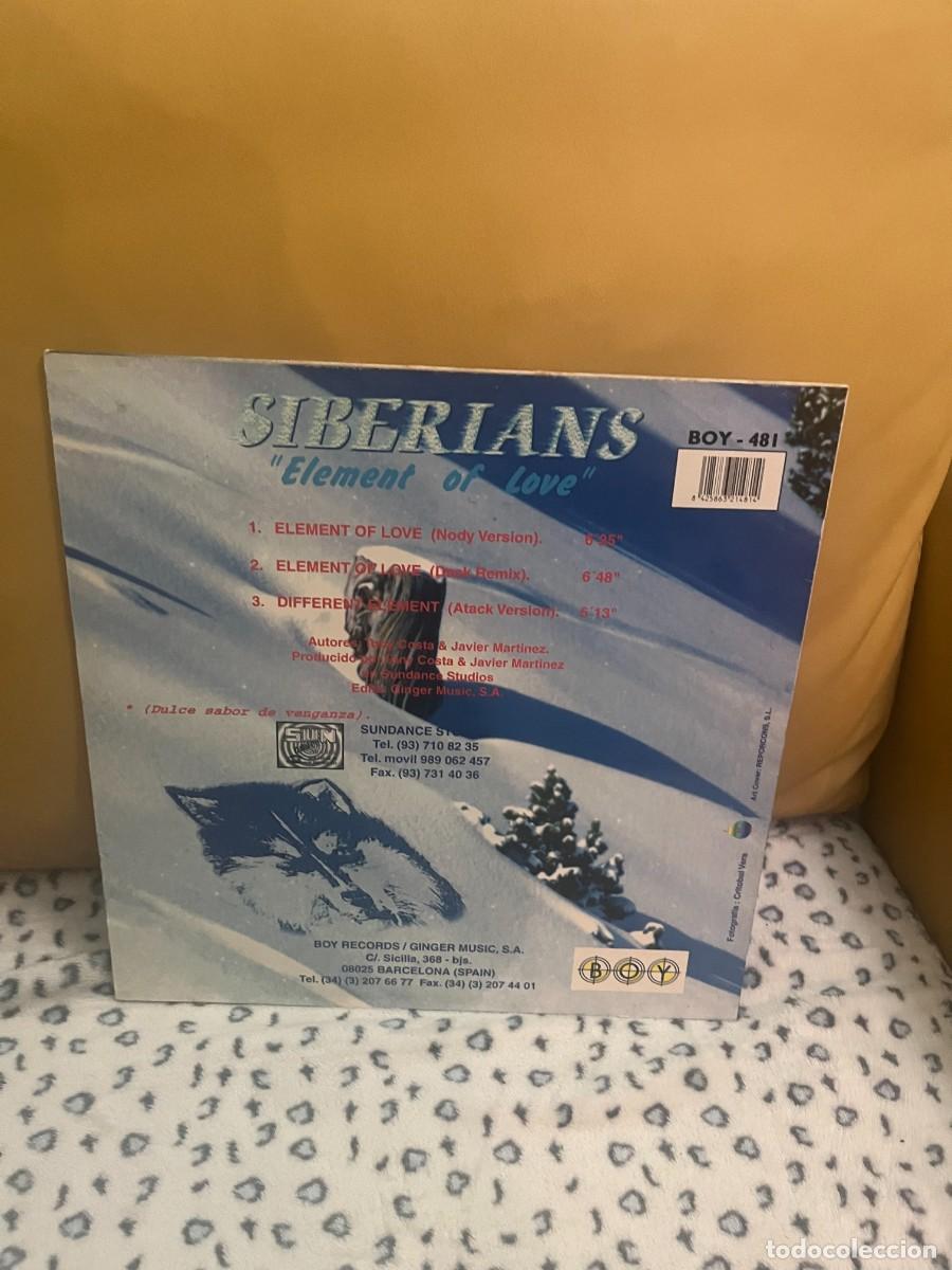 Discos de vinilo: Siberians &lrm;&ndash; Element Of Love - Foto 2