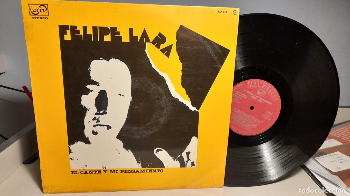 Vinyl records: LP FELIPE PE&Ntilde;A ( CANTOR FLAMENCO ): EL CANTE Y MI PENSAMIENTO