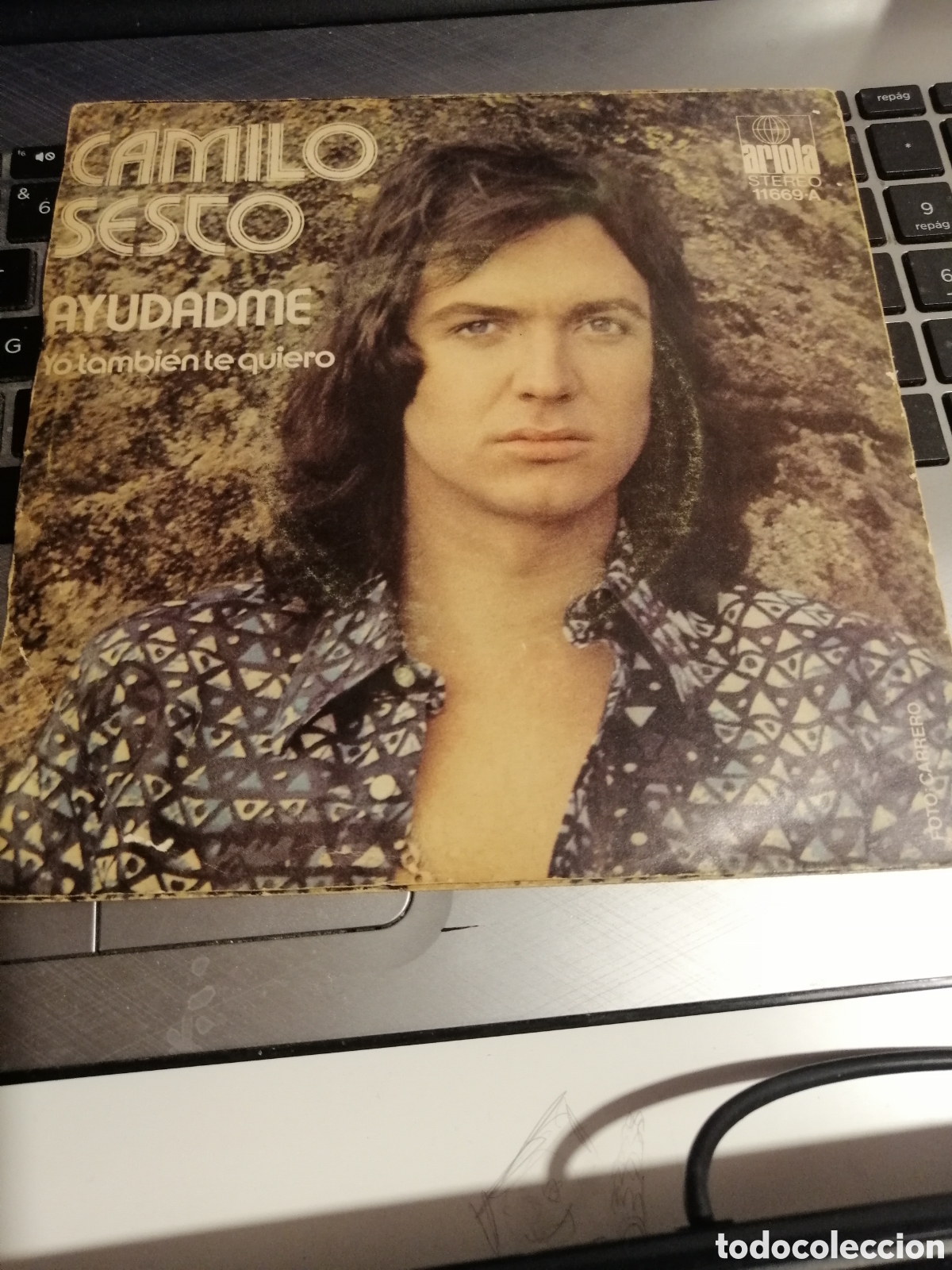 Discos de vinilo: Camilo Sesto - Ayudame - Foto 2