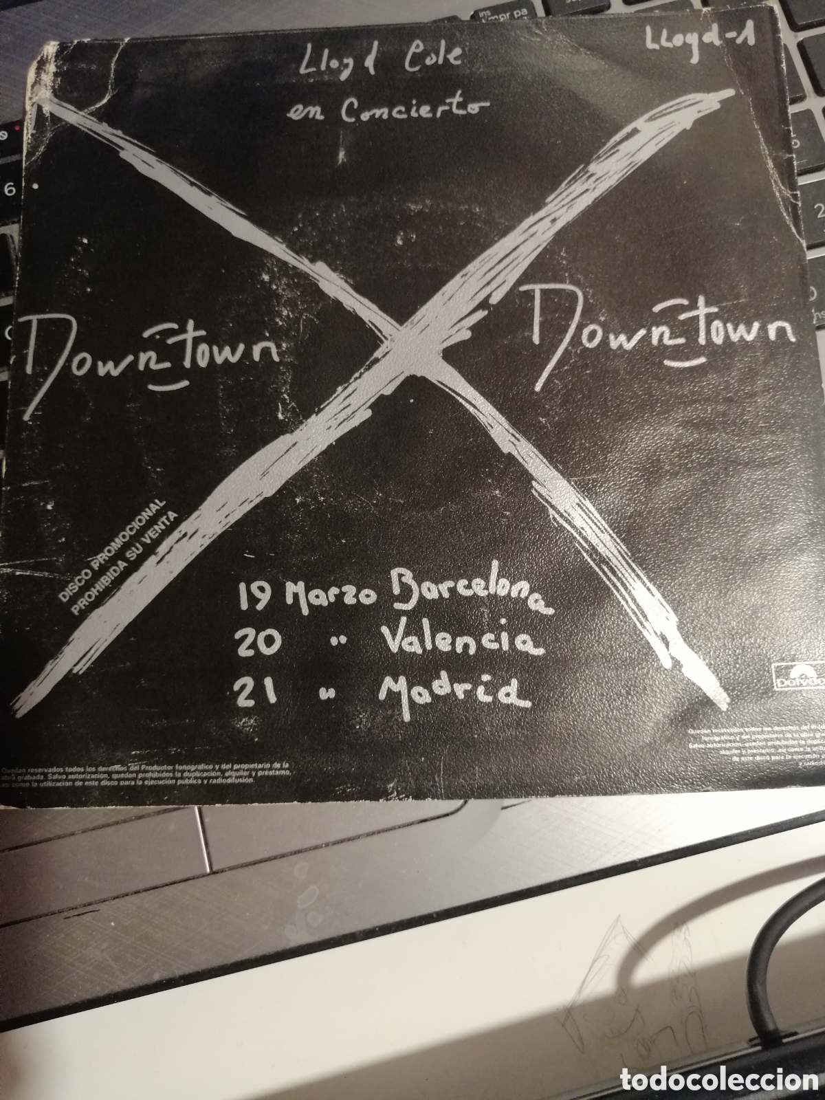 Discos de vinilo: Lloyd Cole - Downtown (Promo) - Foto 2