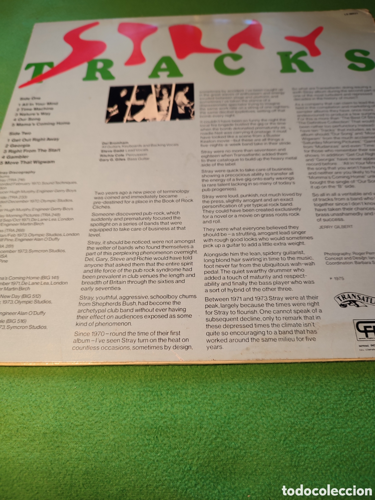 Discos de vinilo: Stray - Tracks Vinilo Lp - Foto 2