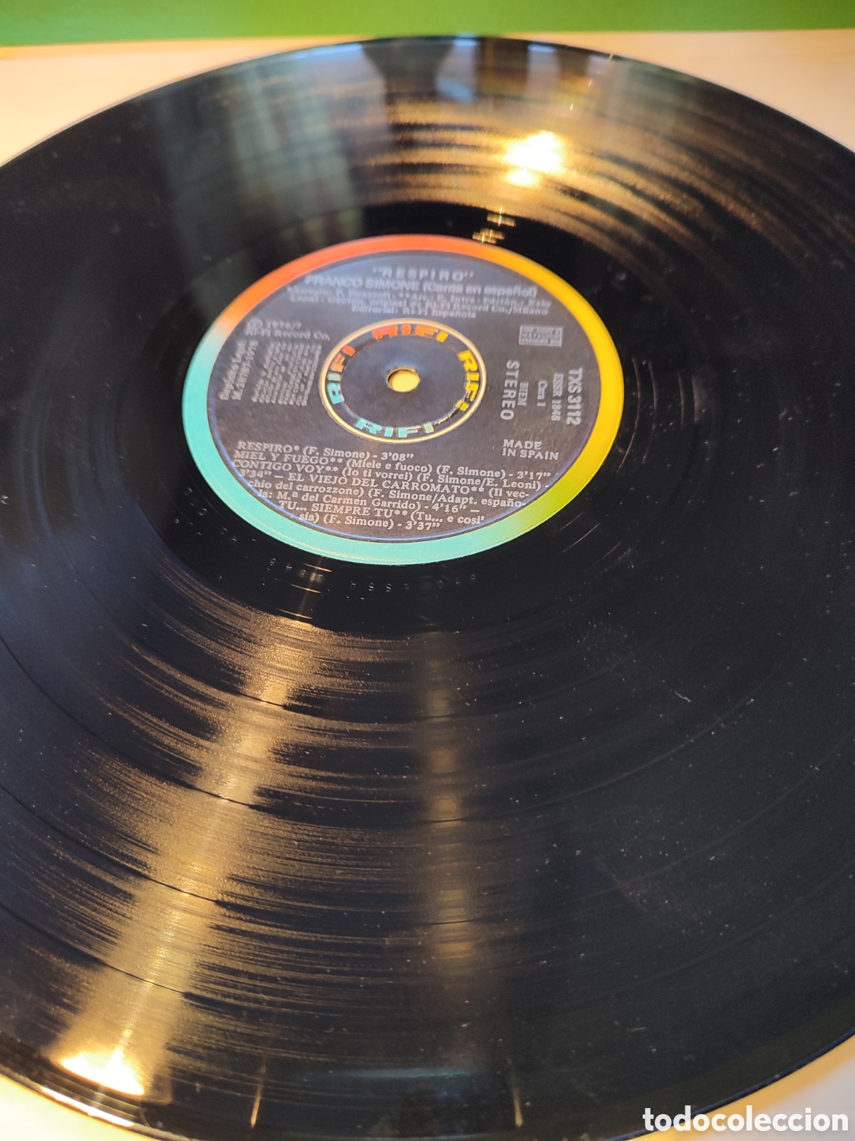 Discos de vinilo: Franco Simone - Respiro - Foto 3