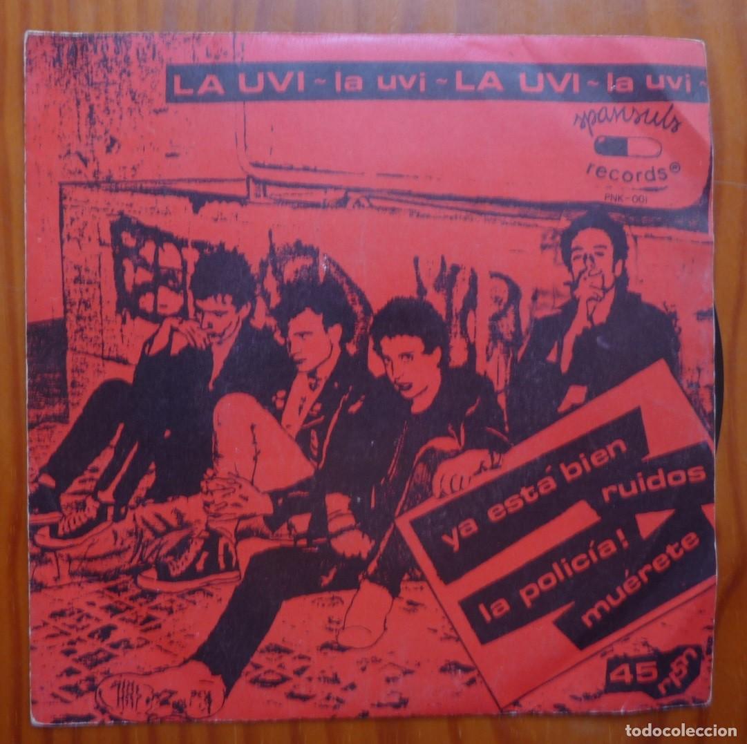 Discos de vinilo: LA UVI / LA POLICIA+3 / 1982 / EP - Foto 1