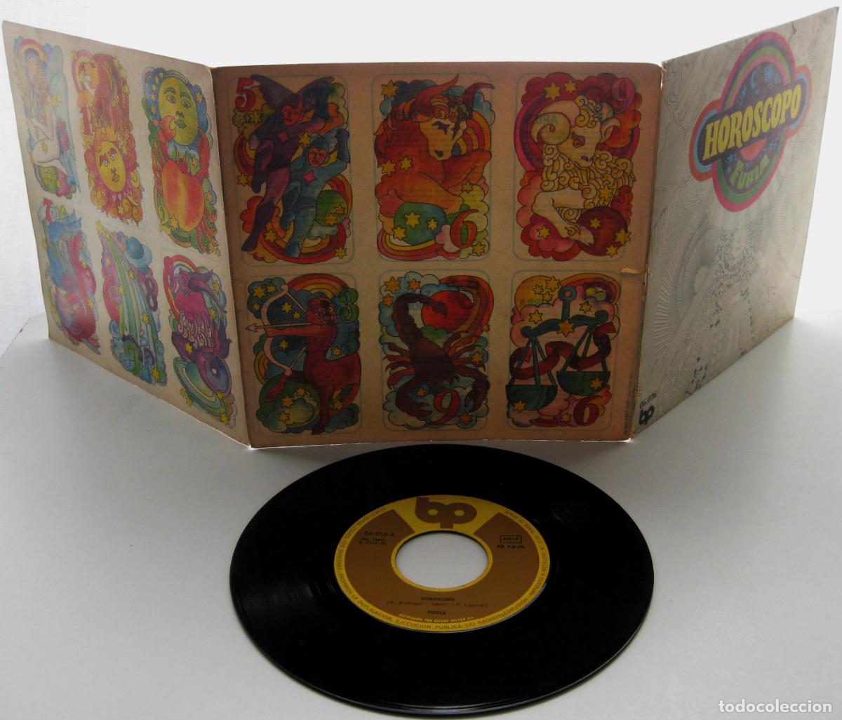 Discos de vinilo: Furia - Horoscopo - Single BP 1972 BPY - Foto 4