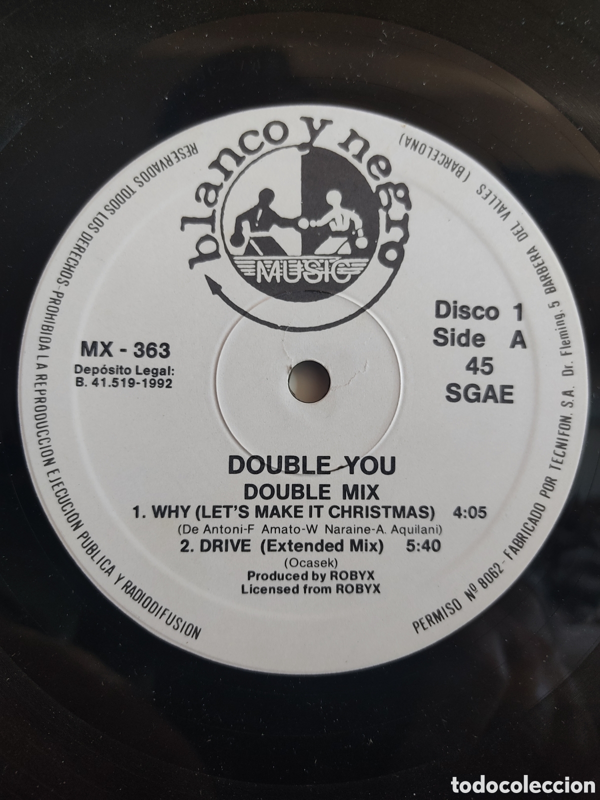 Discos de vinilo: Double You &lrm;&ndash; Double Mix (2X12) - Foto 2