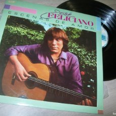 Dischi in vinile: JOSE FELICIANO - ESCENAS DE AMOR ...LP DE 1982 ESPAÑOL - MUY BUEN ESTADO