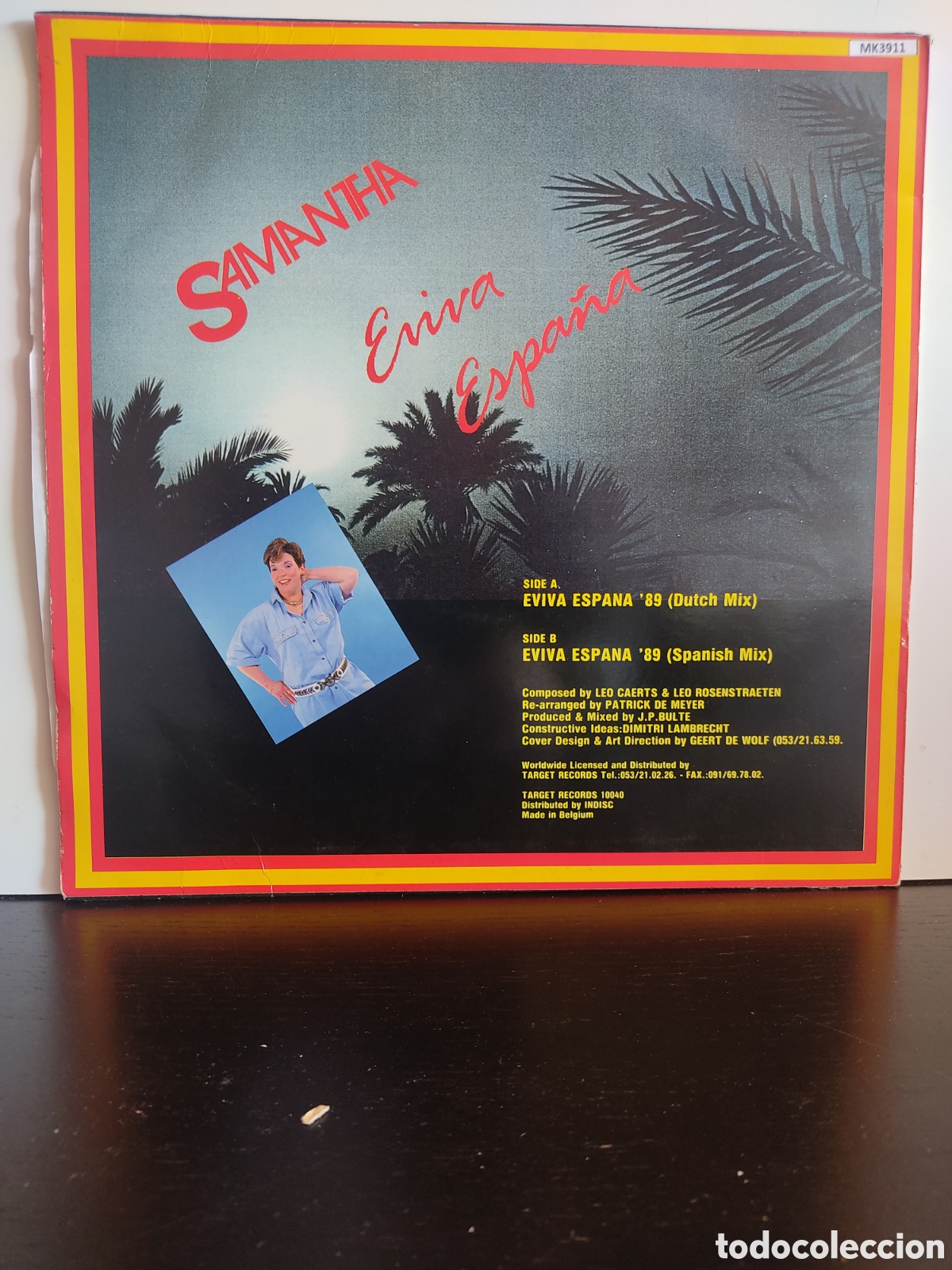 Discos de vinilo: Samantha &lrm;&ndash; Eviva Espa&ntilde;a - Foto 2