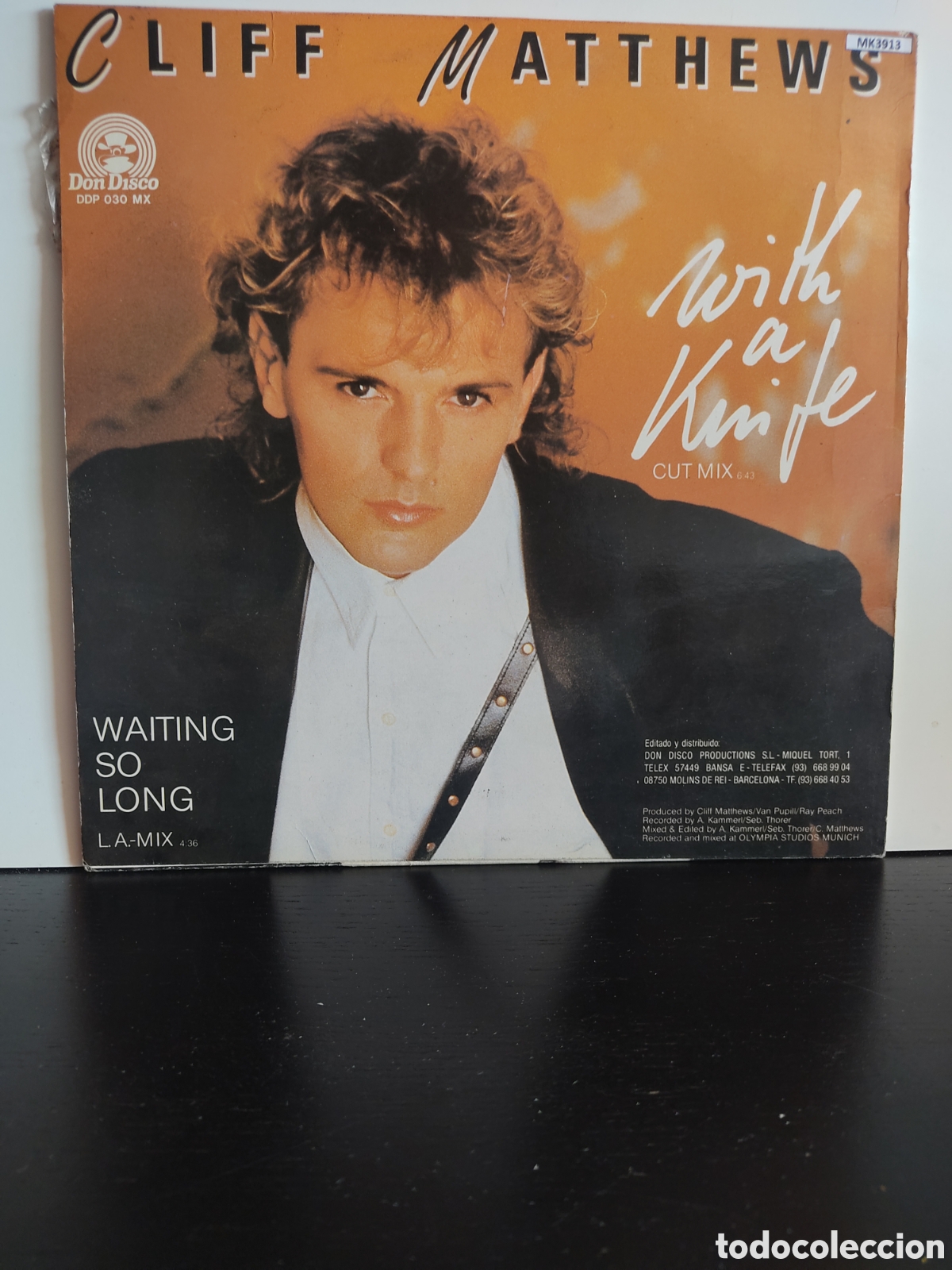 Discos de vinilo: Cliff Matthews &lrm;&ndash; With A Knife - Foto 2