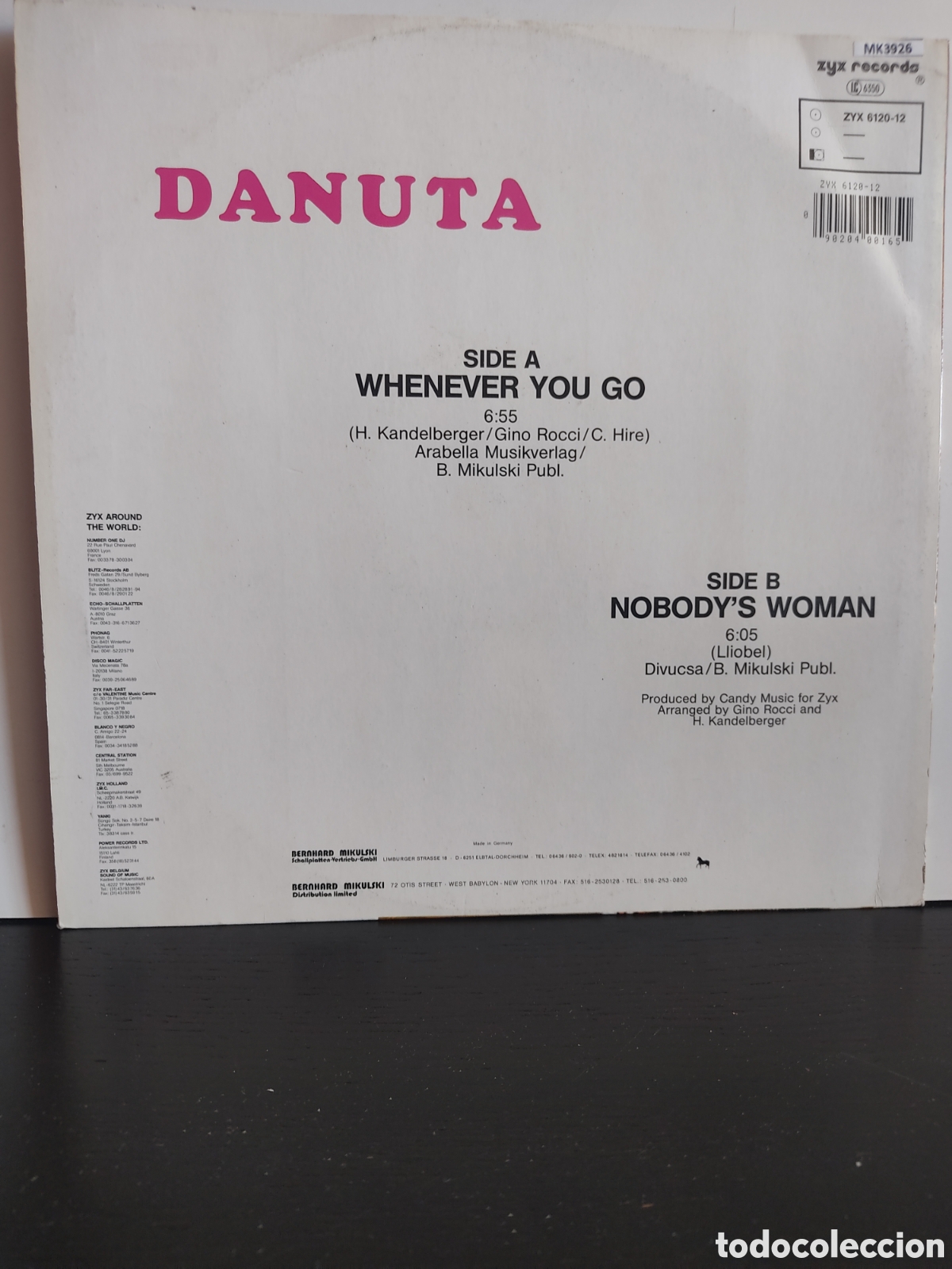 Discos de vinilo: Danuta &lrm;&ndash; Whenever You Go - Foto 2