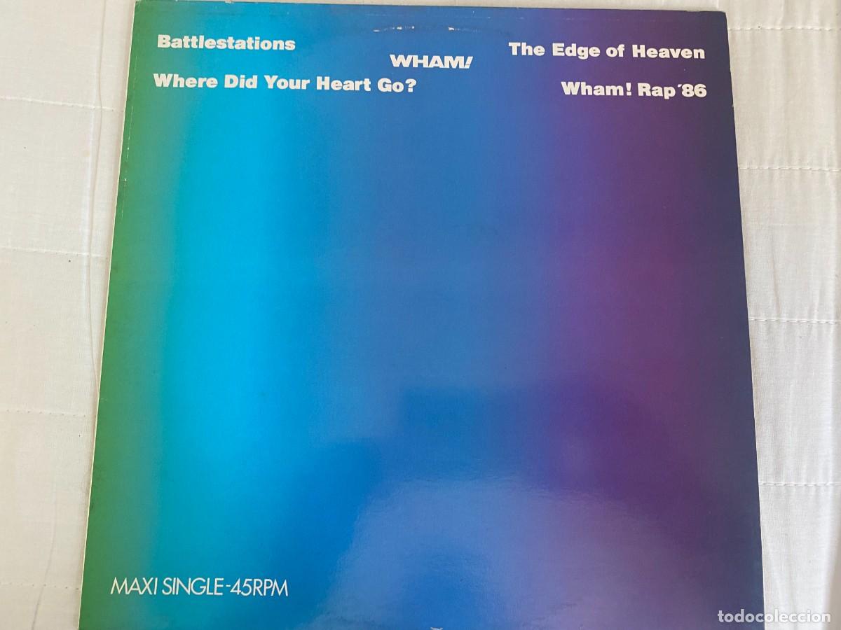 Discos de vinilo: 12 MAXI WHAM - BATTESTATIONS - Foto 1
