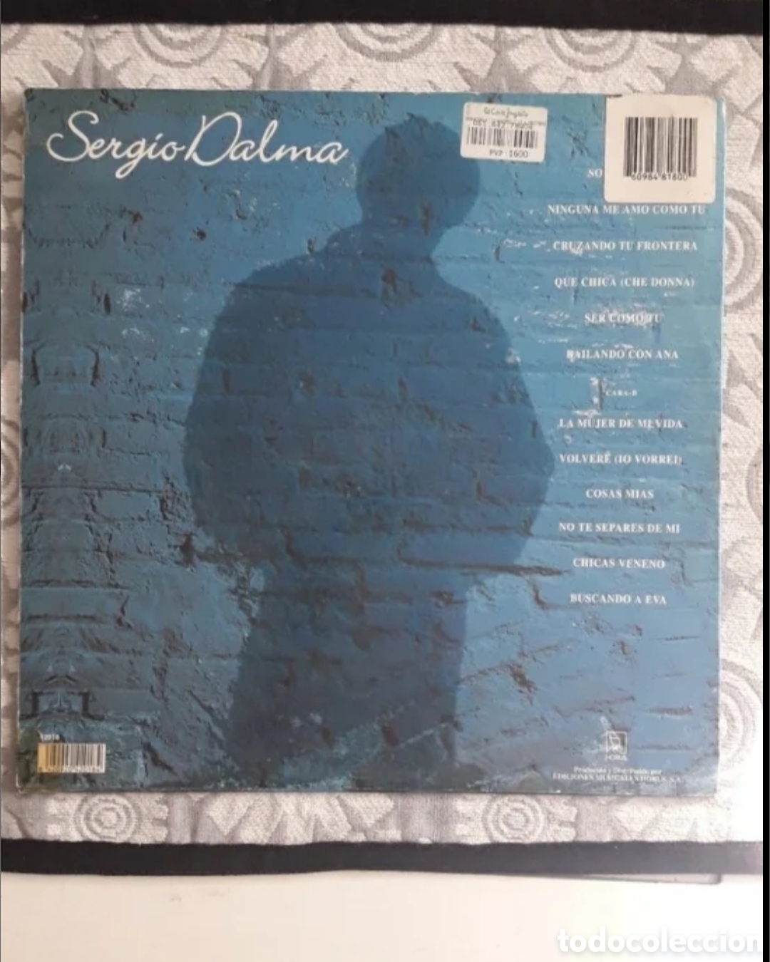 Discos de vinilo: Lp Sergio Dalma. S&oacute;lo para ti - Foto 2