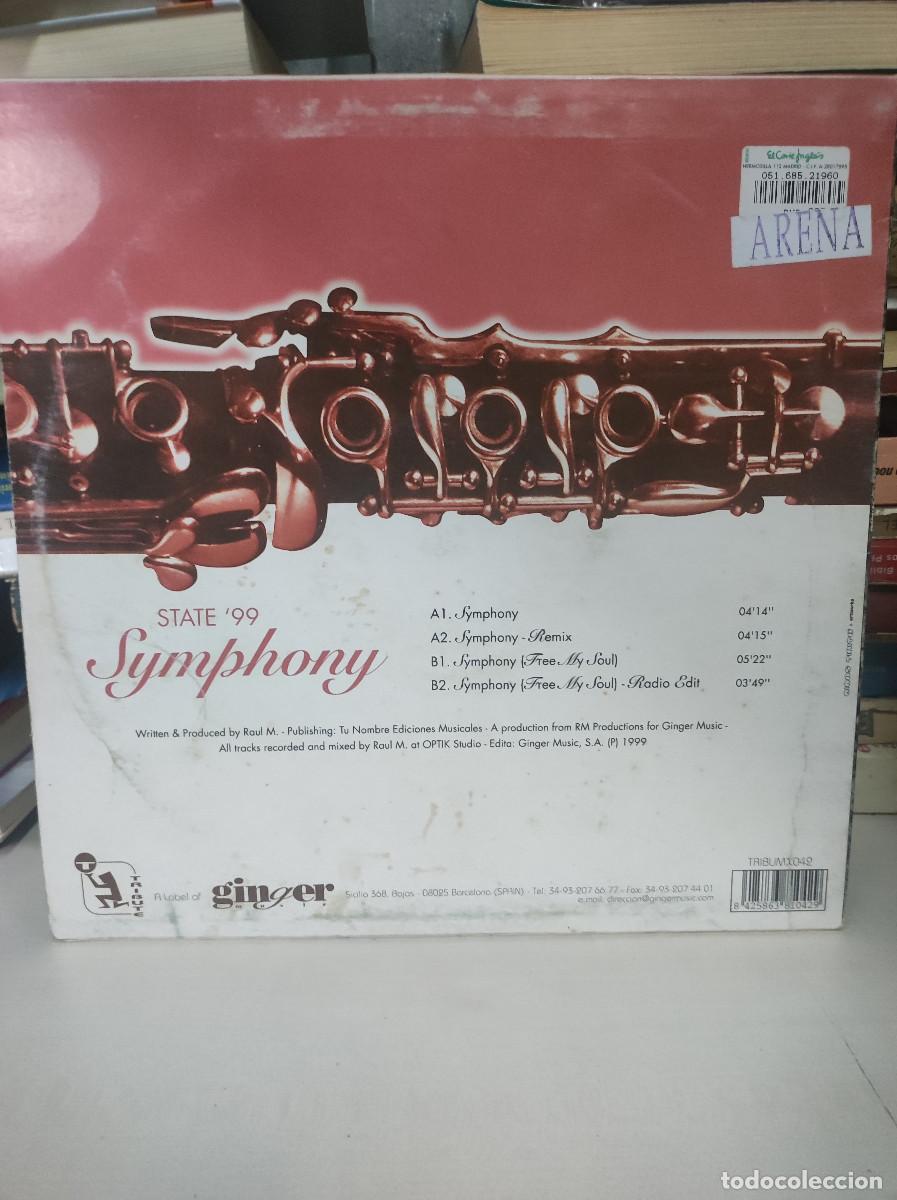 Discos de vinilo: State 99 &ndash; Symphony - Foto 2