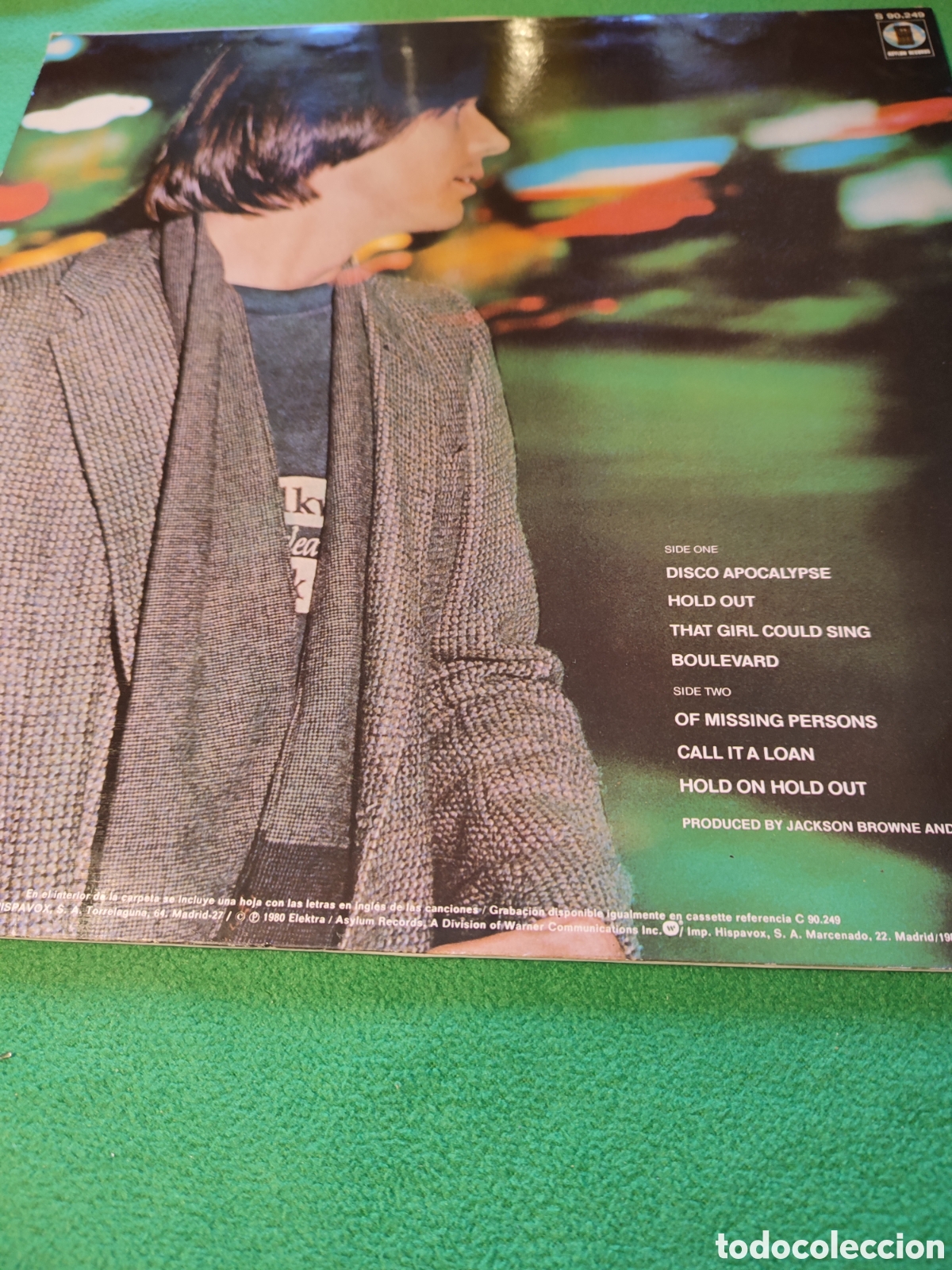Discos de vinilo: Jackson Browne - Hold out - Foto 2