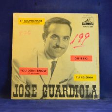 Discos de vinilo: JOSE GUARDIO ET MAINTENANT - + 3 EP