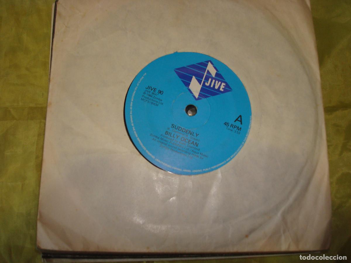 Discos de vinilo: BILLY OCEAN. SUDDENLY / LUCKY MAN. JIVE, 1984 - Foto 1