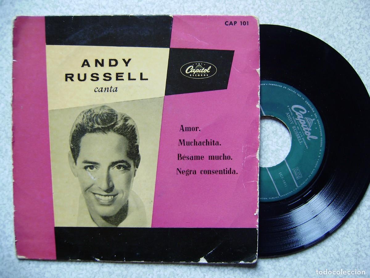 Discos de vinilo: ANDY RUSSELL.AMOR + 3 - Foto 1