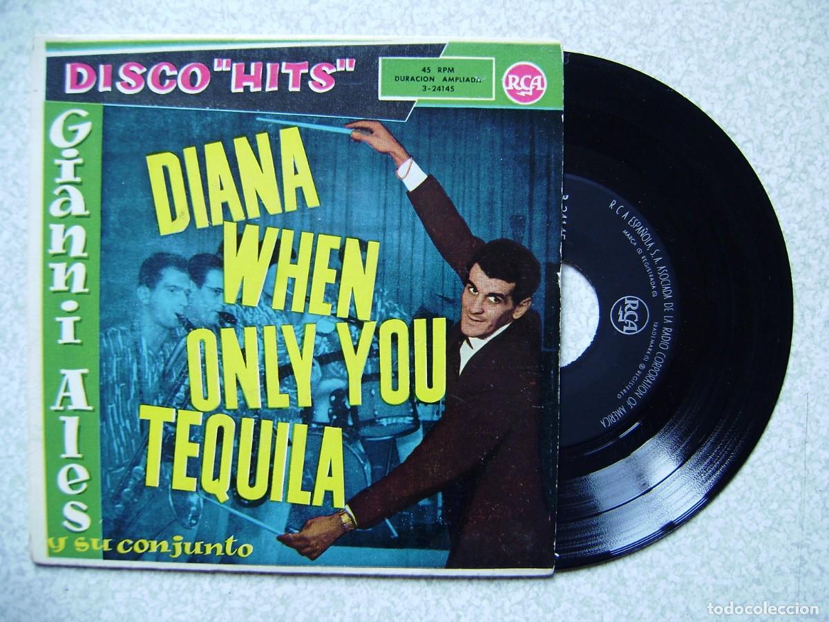 Discos de vinilo: GIANNI ALES..DIANA + 3 - Foto 1