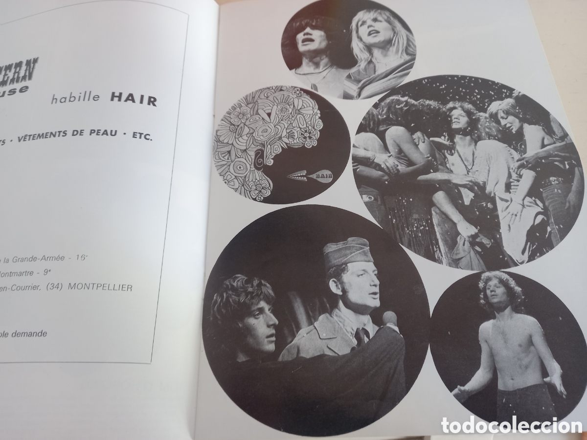 Discos de vinilo: HAIR. Musical. Version Originale Francaise. Incluye programa - Foto 3