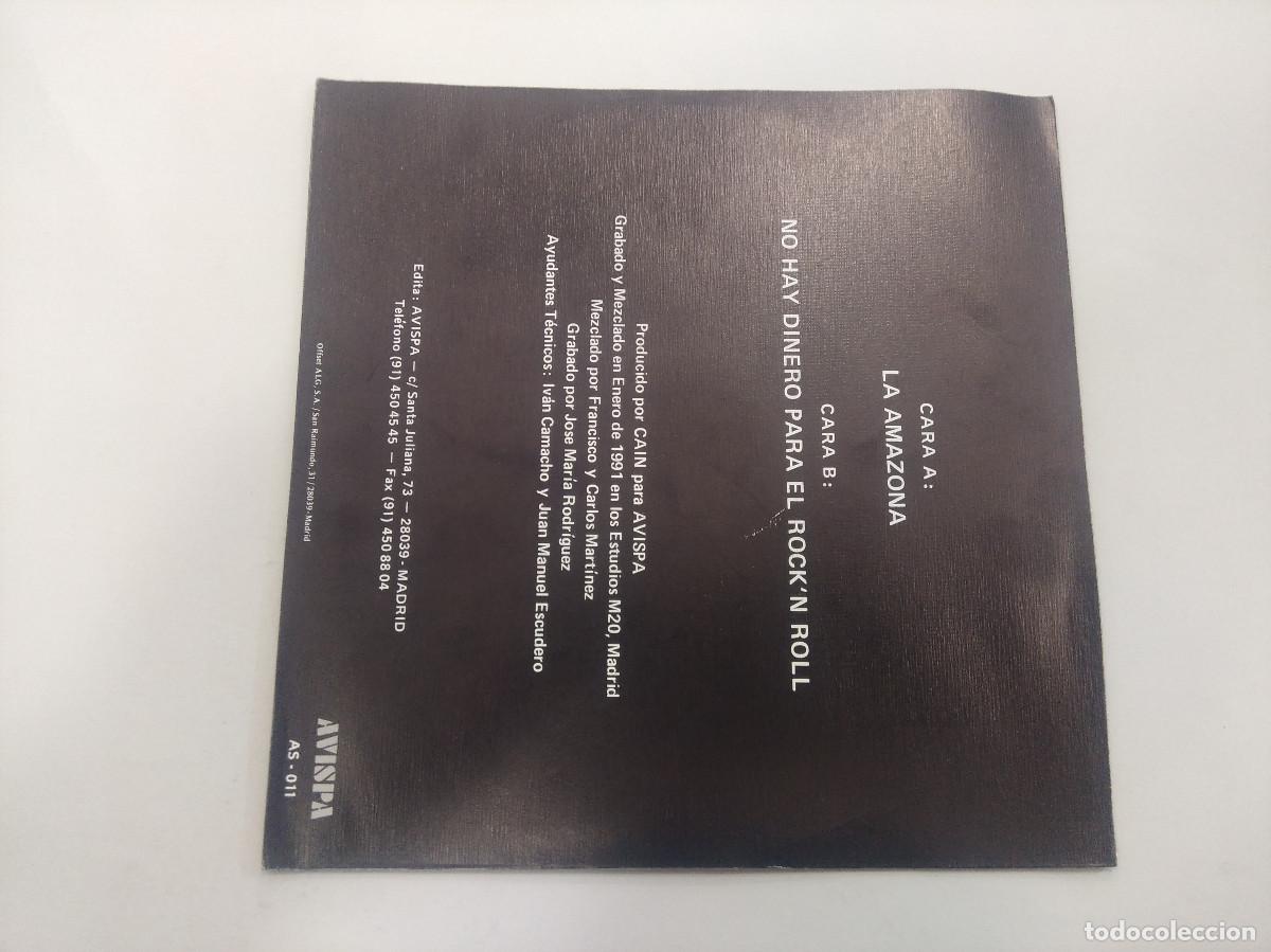 Discos de vinilo: CAIN/LA AMAZONA/SINGLE + HOJA PROMOCIONAL. - Foto 3